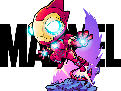 Iron Man avengers chameleon comic design graphic design illustration ip iron man marvel 插图 海报