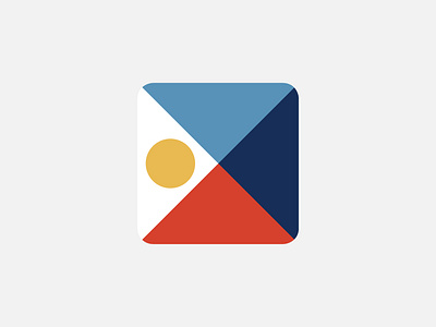 filipino american ministry initiative logo branding flag identity illustrator logo minimal shapes simplified