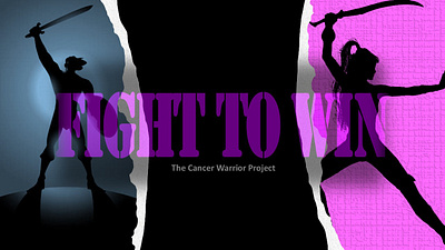 Cancer Warrior - Torn Edition branding bryanlong cancer cancerwarrior design graphic design icon logo support