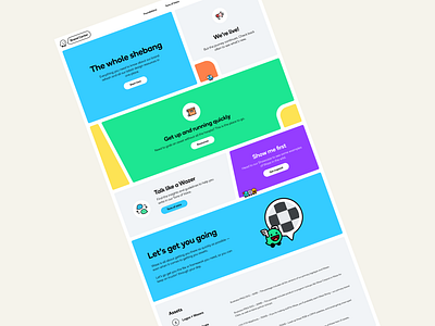 Waze brand system design system product design ui ux