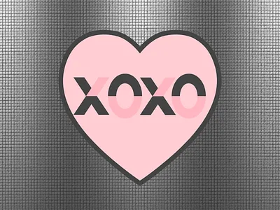 XOXO baby girl love photo