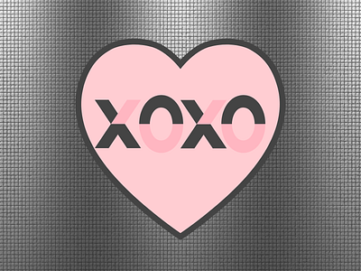 XOXO baby girl love photo