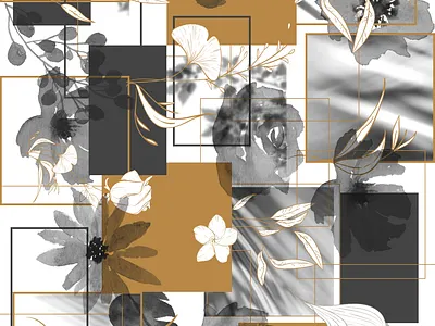 Floral Fantasy floral graphic design painting