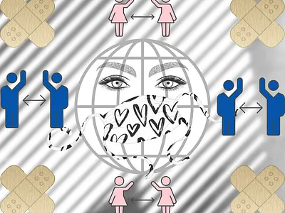 Covid World covid social distance