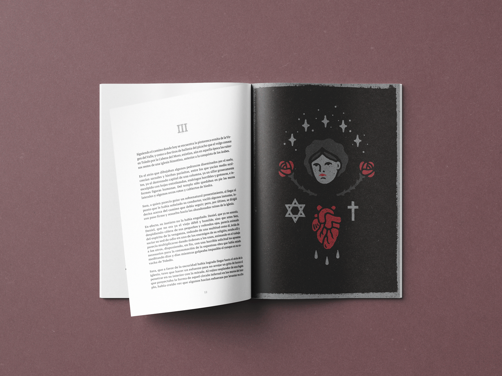 Book illustrations - La Rosa de Pasión animation becquer book illustration branding colour palette design editorial gif graphic design illustration logo magazine rosa typography vector