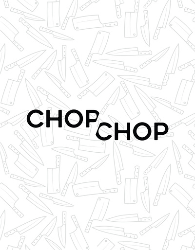 Chop Chop branding design logo ui