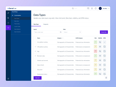 TerraTrue - Edit data types in bulk