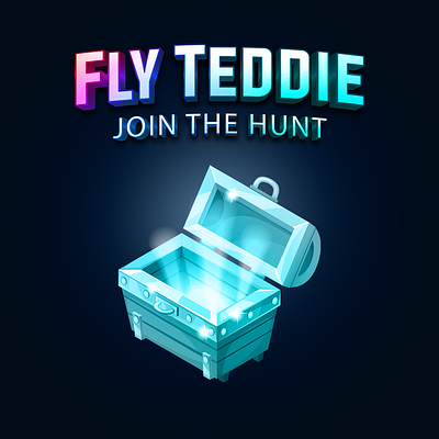 Fly Teddie, Join the Hunt! brand crypto art darold pinnock design digital art dpcreates drawing illustration nft pinnock