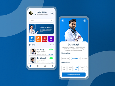 Medical Healthy - Apps application appmobile branding consultation design doctor healthy illustration interface medical medicine mobile mobileapp mockup phone smartphone ui uiux vector web