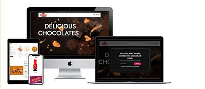 Chocolate Store http://chocolatestore.pk/ back end coding design development fornt end ui uiux uiux design ux wordpress