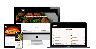 Pizza Milano Shop http://pizzamilanoshop.de/ design ui uiux design ux wordpress