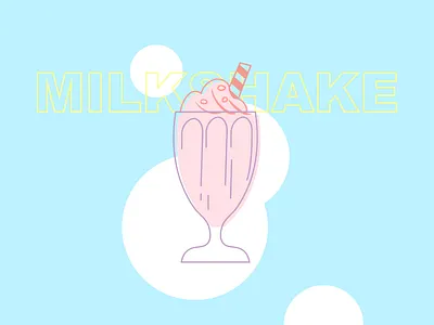Milkshake illustration