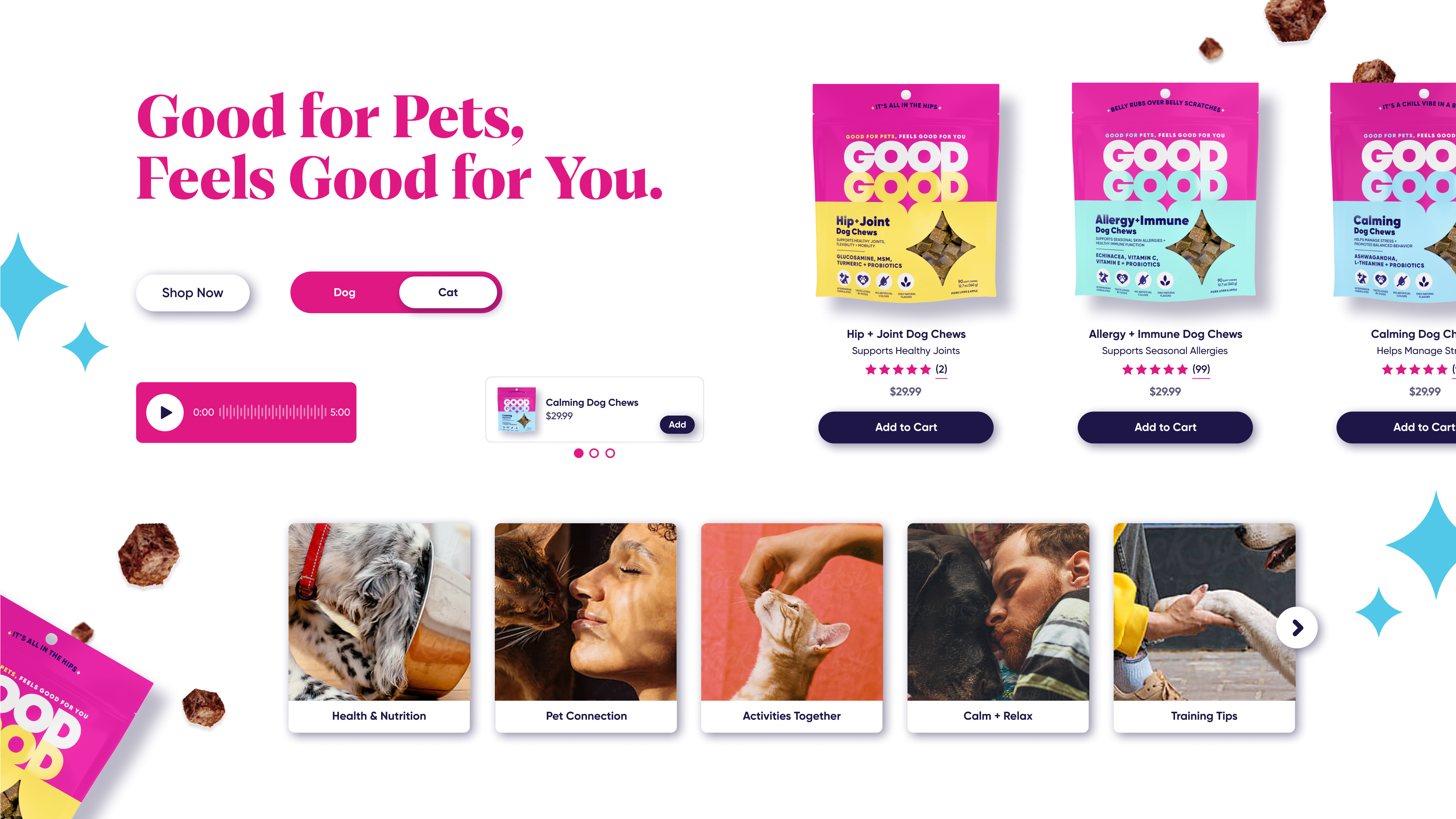 GoodGood Website System design ui ux web website