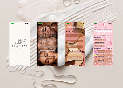 Beauty App app design ui