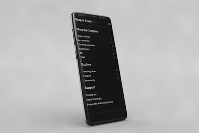 Game Preview App (Mock Up) app design ui ux vector