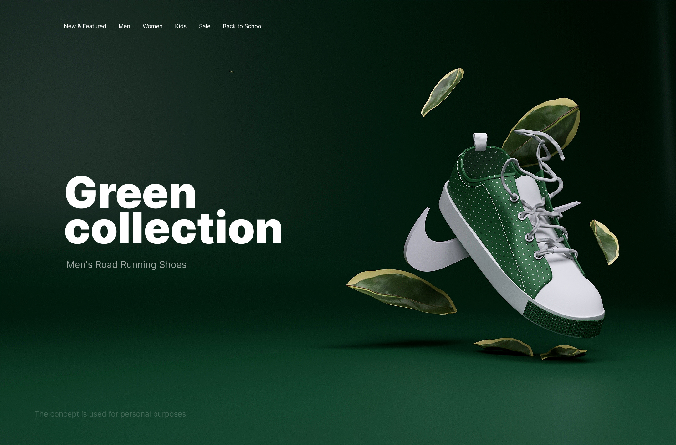 Shoes 3d model 3d blender branding graphic design illustration nike