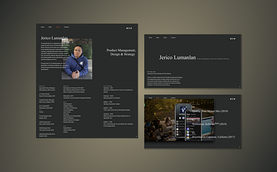 Personal Portfolio | Jerico Lumanlan branding case study design editorial inspiration portfolio product design productmanagement strategy ui user experience ux website