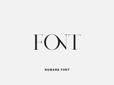 Nomark Font calligraphy design font font design fonts fontself illustration lettering logo logotype type typeface typography