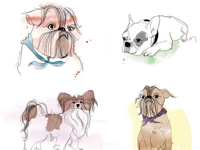 Puppies by Judit Garcia Talavera on Dribbble