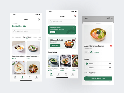 Kupa - Food Delivery App UI Kit app design dinner eat food food delivery menu mobile app mobile design product design ship sushi ui ui kit ui8 uidesign uikit ux uxdesign