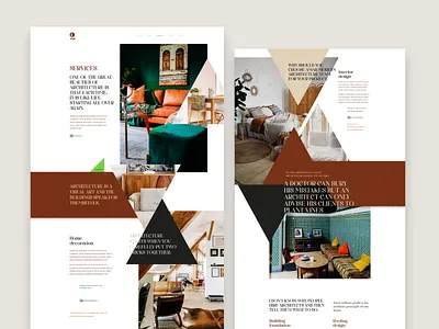 Amar - interior design design landing page ui ux web web design