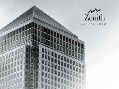 Zenith Capital Group branding capital group financial logo logo design zenith