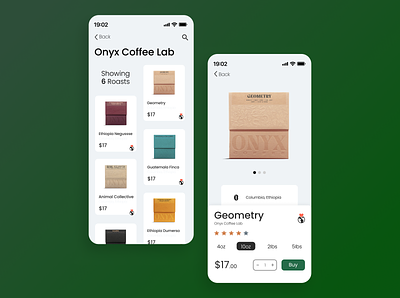 Coffee Purchase Screen bean coffee design ecommerce graphic lifequest screen shop store ui uiux ux