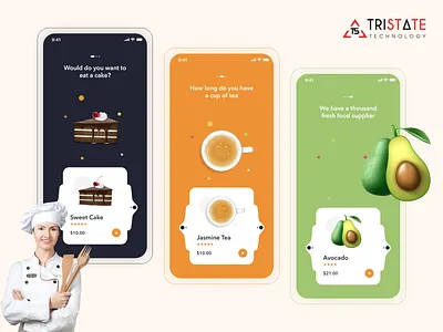 Food App UI Design app branding creative design food app design illustration layout design logo modern design ui uiux vector