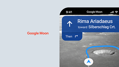 Google Moon app artemis direction google ios map moon nav navigation