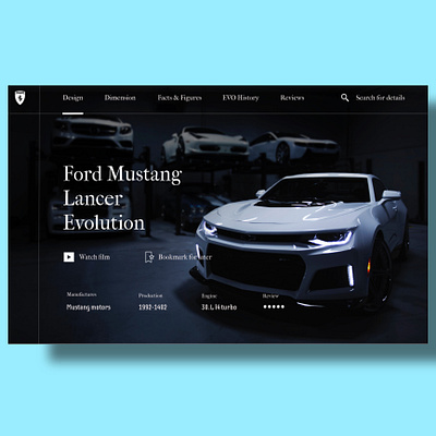 Car Landing Page !