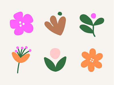 Floral and Plant Illustrations color floral floral icons flower flower icon flower illustration icons illustration illustration set plant plant icons plant illustration vector