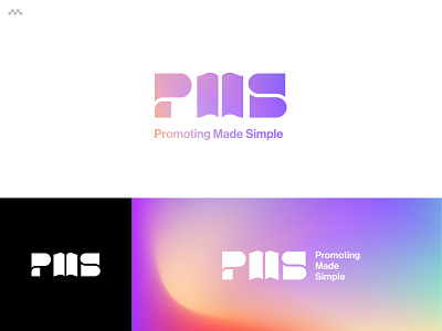 PMS Logo graphic design logo logo designer logomark pms logo simple