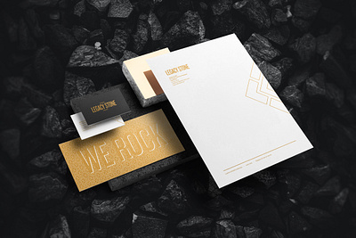 Legacy Stone Brand Identity brand identity branding design graphic design illustration logo vector