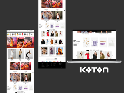 Koton UI/UX Design