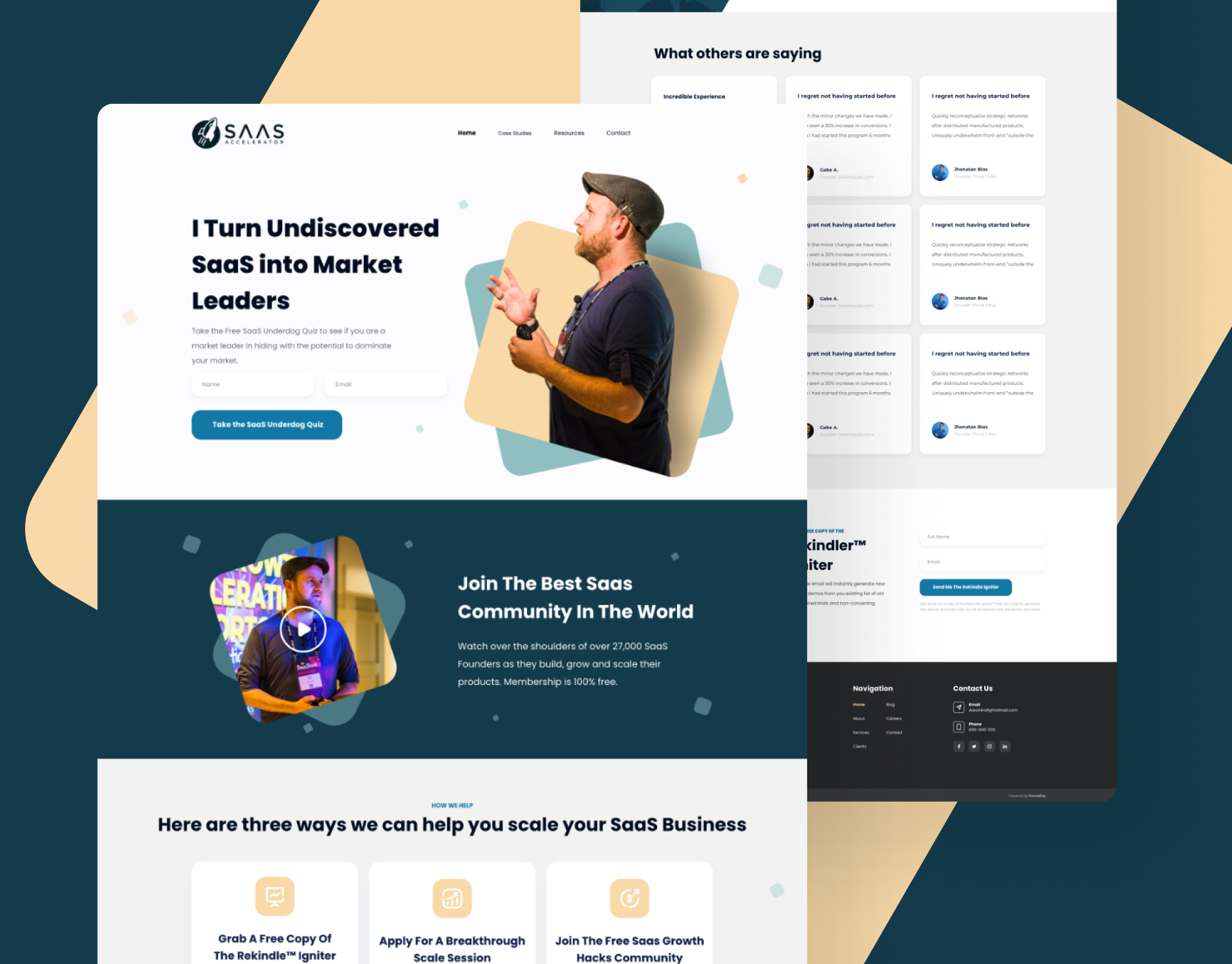 Aaron Krall - Website design elementor ui ui design user interface web design web design and development web development web development company web site wordpress