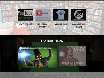 Red Letter Media Squarespace Landing page design editor x squarespace ui web swatchers