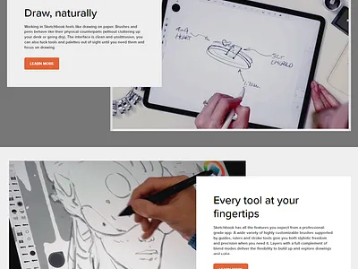 Sketchbook - For Squarespace Landing page design editor x squarespace ui web swatchers wordpress