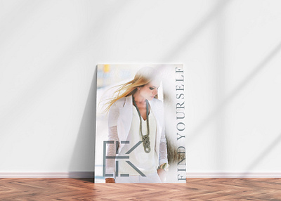 Ellie Kai In-Store Poster branding design digital collage digital photography graphic design illustration logo mixed media ui vector
