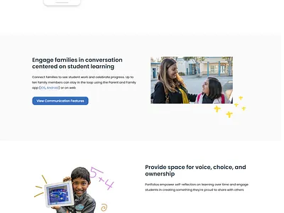 Seesaw _ Where Squarespace Landing page design editor x squarespace ui web swatchers wordpress