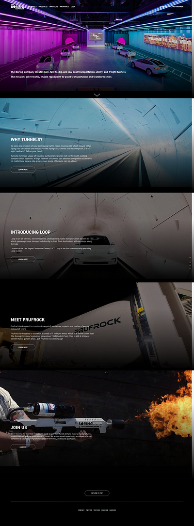 The Boring Compa Squarespace Landing page design editor x squarespace ui web swatchers wordpress