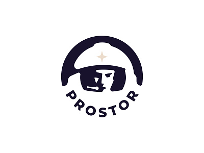 Prostor branding design graphic design logo logo design logodesign logos logotype negative space negativespace