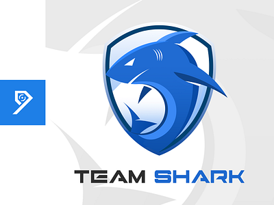 Team Shark branding design esports esports logo graphic design logo logo design minimalist shark team shark