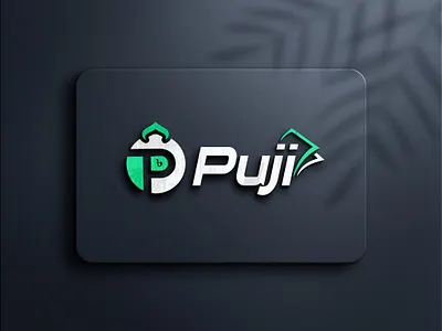 Puji Logo 3d graphic design logo