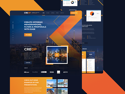 CREOP - Website design elementor ui ui design web design web design and development web development web development company web site wordpress