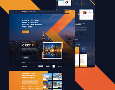 CREOP - Website design elementor ui ui design web design web design and development web development web development company web site wordpress