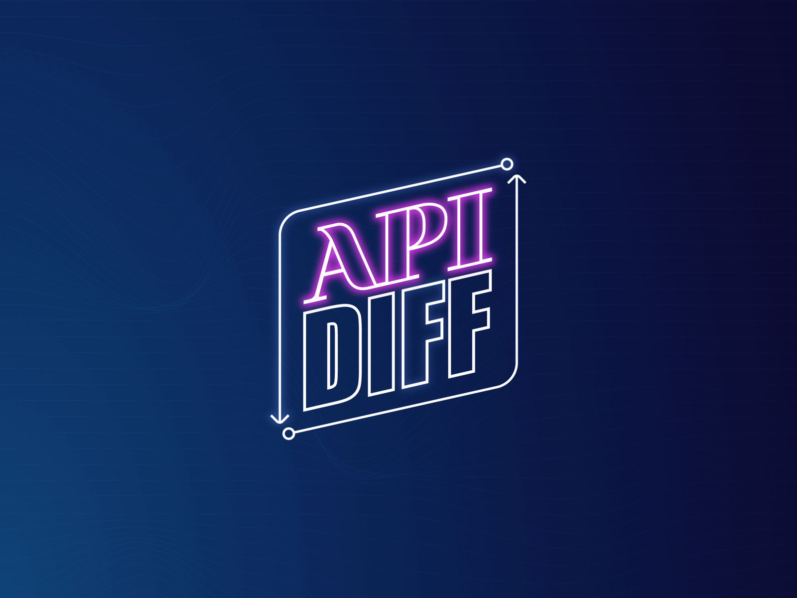 API Diff - Compare in seconds two versions of your API animation api branding design git illustration logo vector web