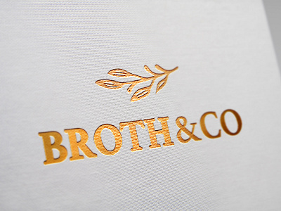 Brothnco Logo design healthbenefits