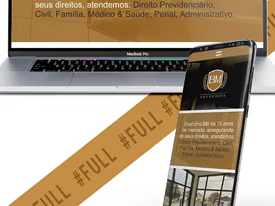 Site BM Advocacia - FullDynamic Digital logo