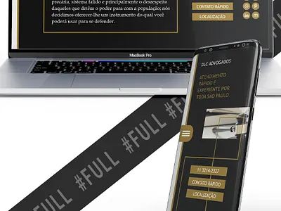 Site DLC Advogados - FullDynamic Digital logo