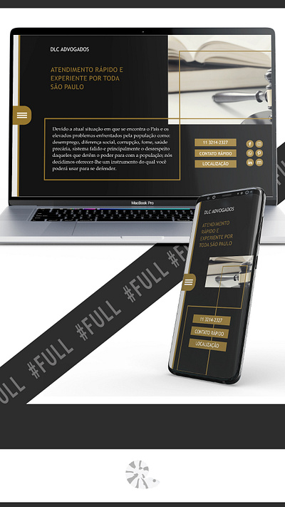 Site DLC Advogados - FullDynamic Digital logo